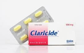 Claricide 500 mg of 14 tabs